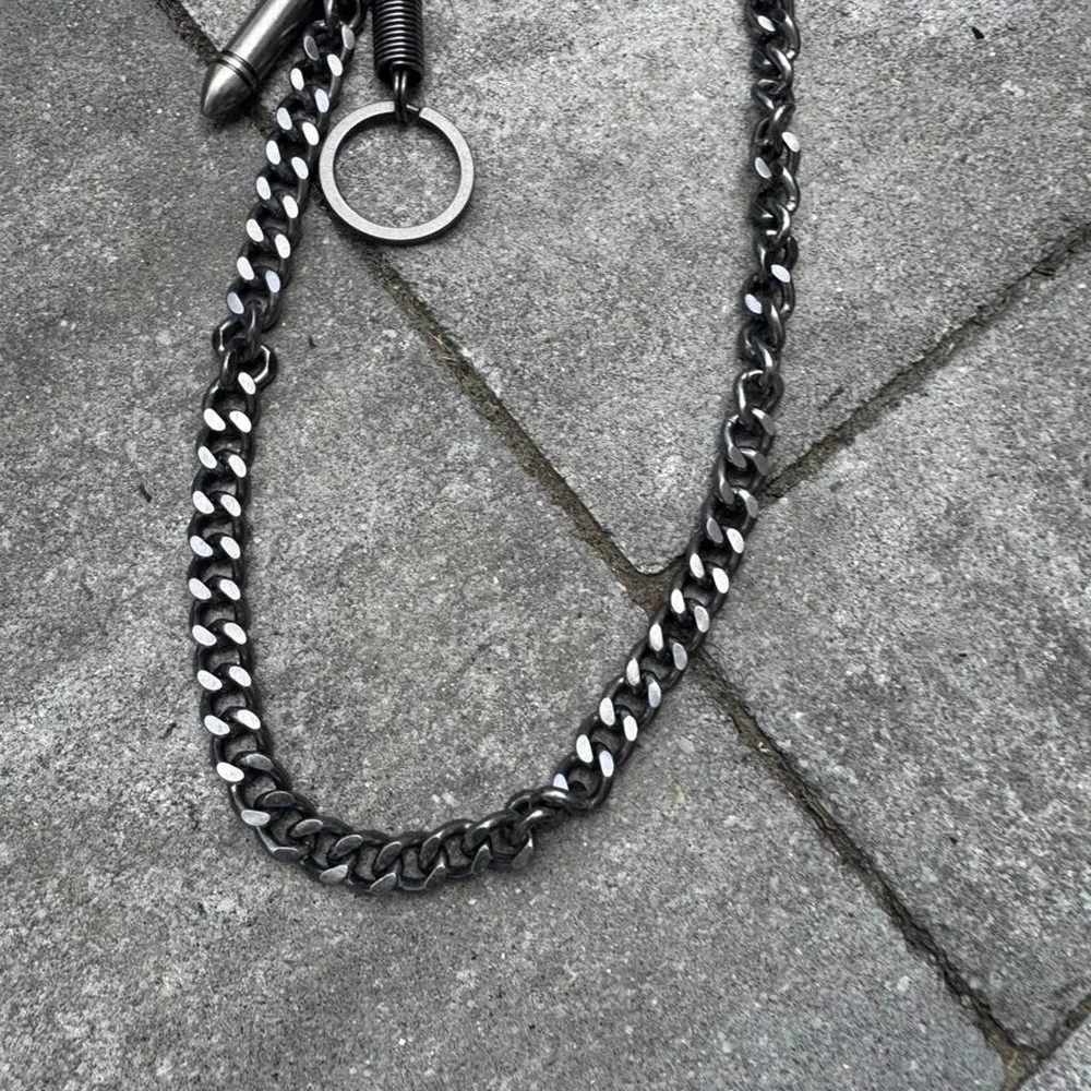 Silver bullet Wallet Chain